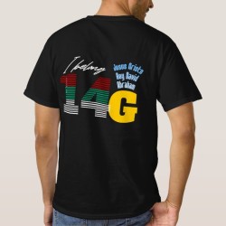 T-shirt Negro basic tee personalizado