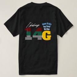 T-shirt Negro basic tee personalizado