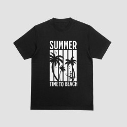 T-shirt Negro basic tee personalizado